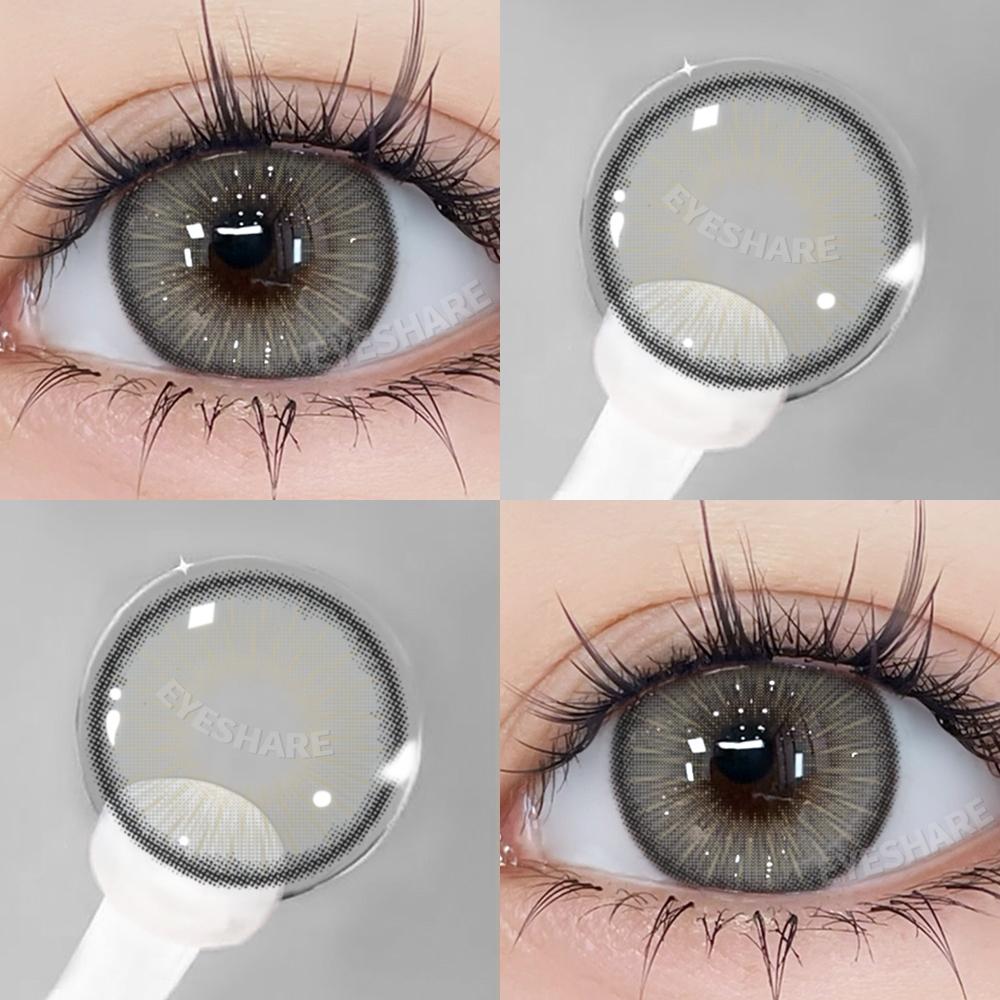Eyeshare Contact Lenses For Eyes Doll Eye Bubble Soft Contact Lens Case Makeup Yearly Contacts