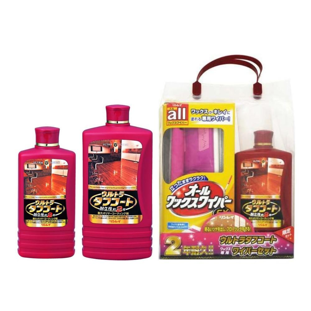 Rinray Ultra Tough Floor Coat 500ml  1L  Wiper Set