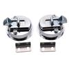 Non-locking Boat Hatch Latch Pull Stainless Steel Flush Boat marine Latche Round Fit For RV Yacht Camper Deck Hatch Door Cabinet