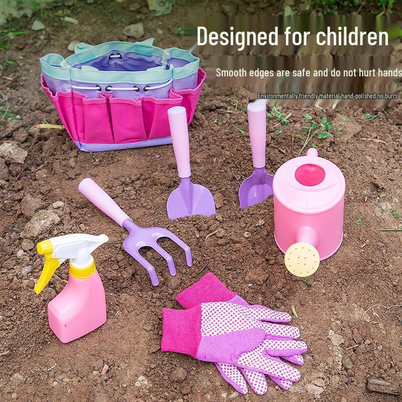 Kids Outdoor Beach & Garden Tool Set