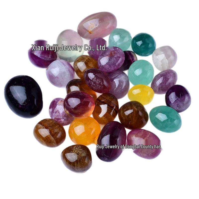 Rainbow Fluorite Tumbled Gemstone 2-3cm 100g