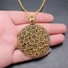 Golden Animals Plants Nature Themed Pendant Antique Color Metal Men Collar Necklace Best Seller