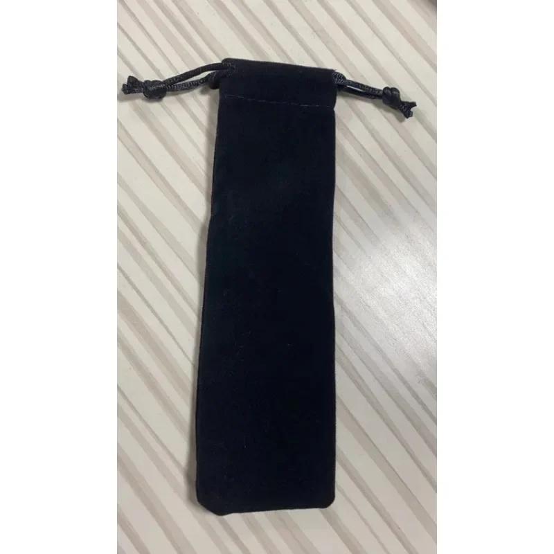 50pcs Velvet Drawstring Bags Jewelry Pouches Small Black Cotton Pouches for Pen Lipstick Perfume and Candle Packaging 1-5 Cells