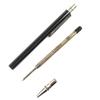 Very Good Cartier Ballpoint pen Santos Do Black Silver mens Used