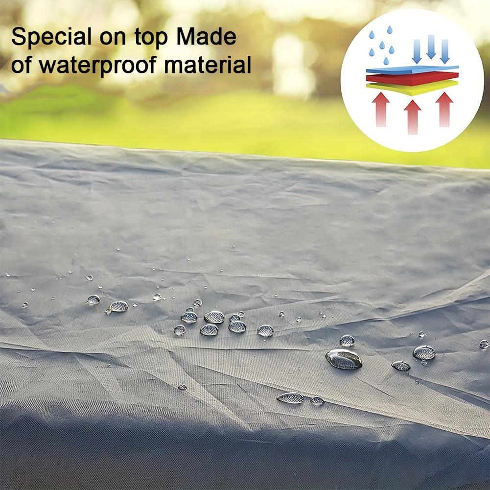 Rocking Chair Mesh Cover Waterproof Garden Swing Cover Zipper Closure Rectangle Mosquito Netting Curtain Swing Chair Mesh Net
