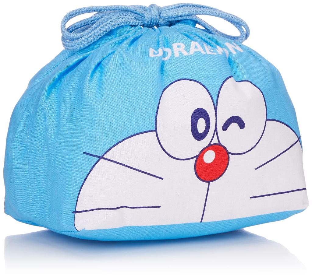 OSK Lunch Lunch Drawstring Lunch Doraemon Drawstring Bento Made in Bag, Bag, Belt, Bag, Japan, KB-1