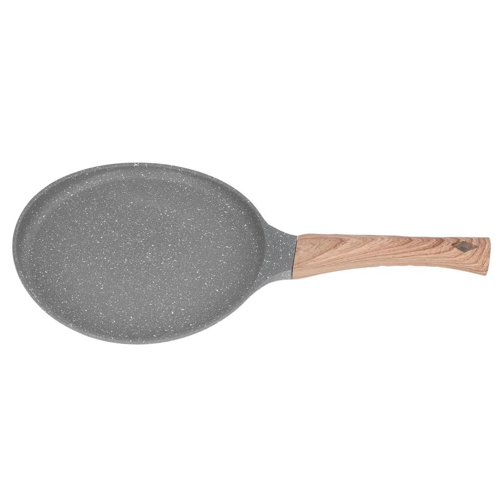 Frying Pan with Magnetic Base Rapid Heat Conduction Prevents Stick Aluminium Alloy Pancake Pan for