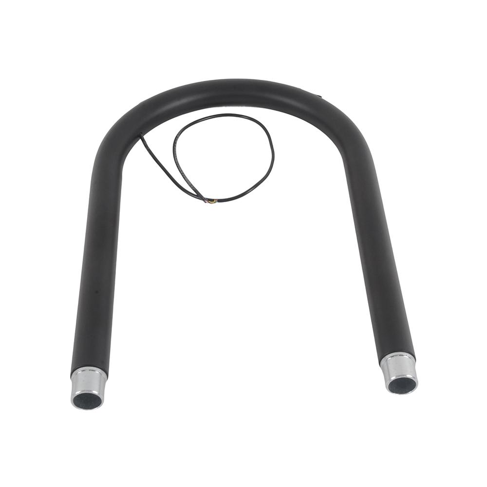 For BMW K100 K100LT K100RS K100RT K Series Motorcycle Rear Rack Holder Support Seat Tube Loop Frame Hoop With LED Light Strip