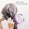 Hair Massager Soft Silicone Waterproof Manual Hair Massage Scalp Cleaning Anti Dandruff Shampoo Brush
