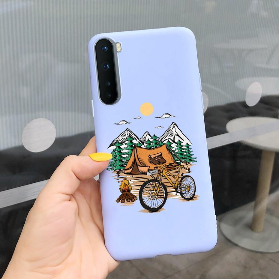 Für Oneplus Nord Hülle Bunte Silikon Weiche Rückabdeckung Für One Plus Nord 5G OnePlus Z 1+Nord Handyhülle Süßer Stoßfänger Funda
