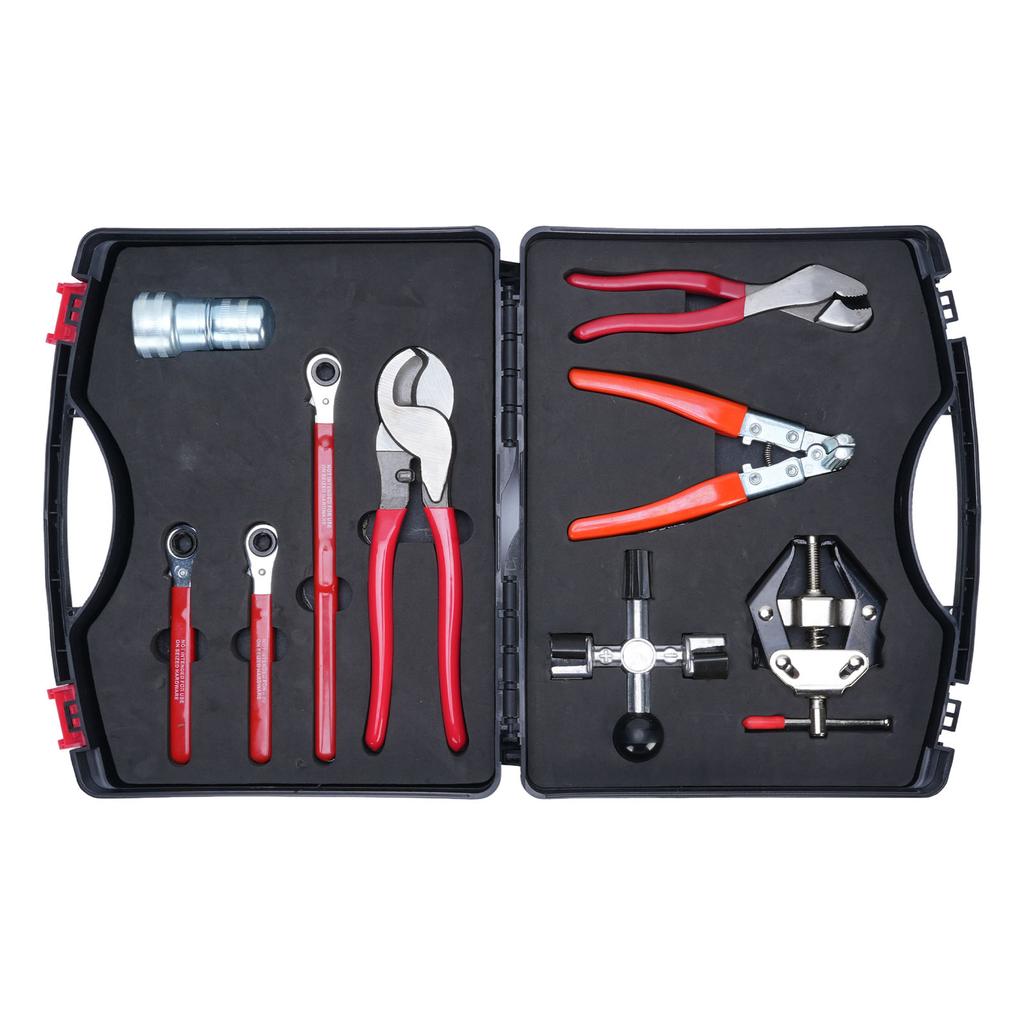 9pcs Battery Service Tool Kit Multifunction Battery Terminal Spreader Puller Plier for Most Battery