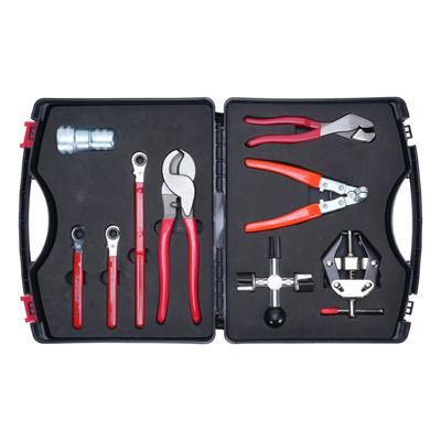 9pcs Battery Service Tool Kit Multifunction Battery Terminal Spreader Puller Plier for Most Battery