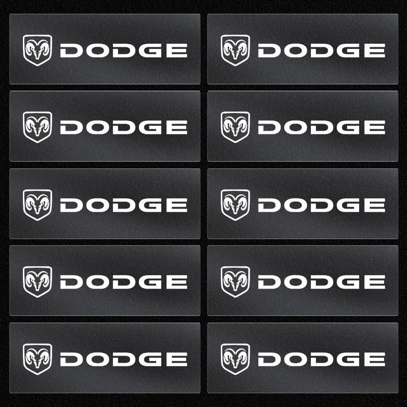 1/5/10Pc Car Interior Random Stickers Car Steering Wheel Emblem Styling for Dodge Journey Caliber SXT DART Challenger RAM Charger Avengr Accessories