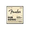 Fender SubSonicTM 5250XL Bass Strings, Nickel-Plated Steel, Short Scale, Gauges .040-.095, (4)
