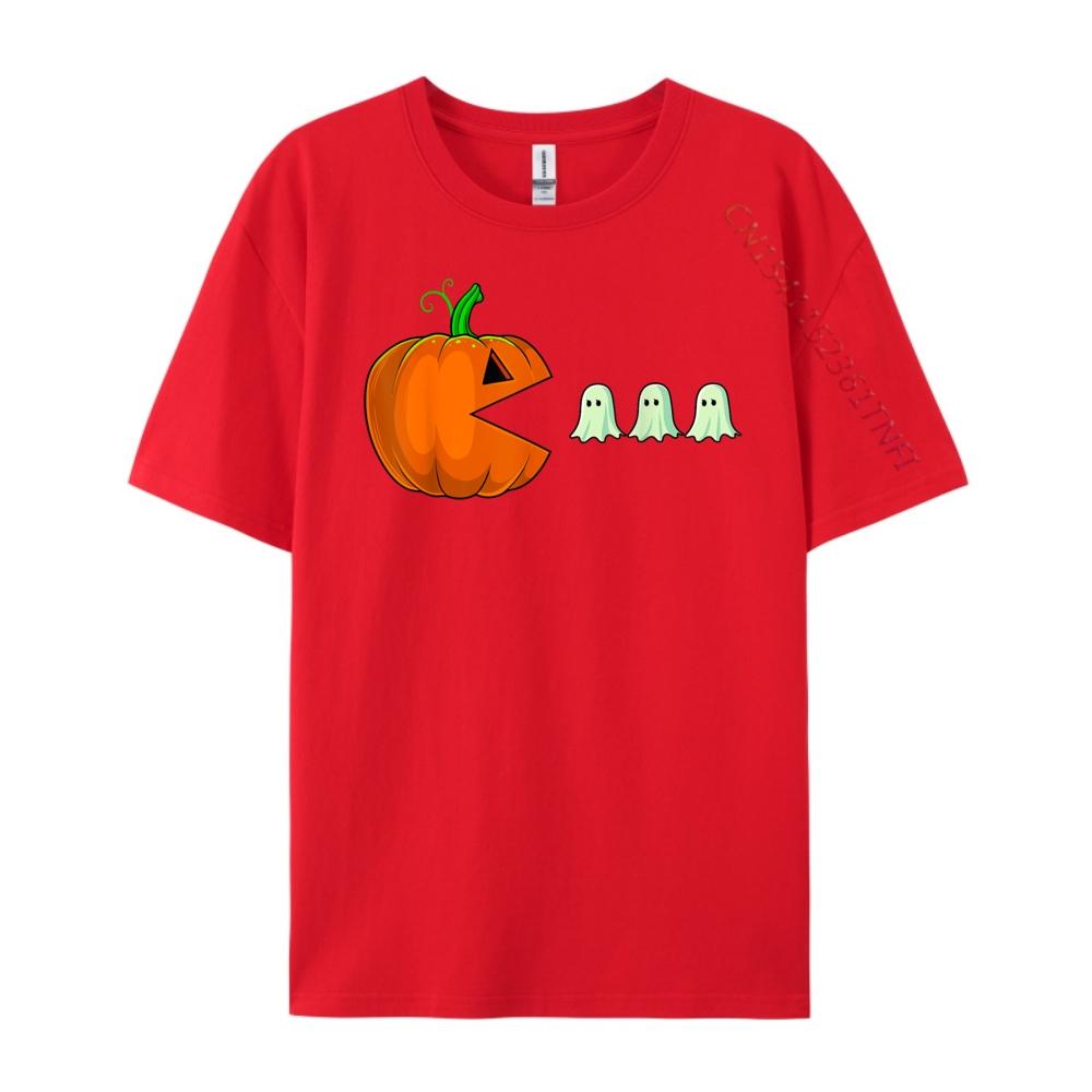 Halloween Pumpkin Funny Ghosts Boys Kids Women Men Shirts Graphic Tee Female Durable and Wearresistant Halloween