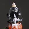 Resin Halloween Waterfall Incense Burner Exquisite Backflow Incense Burner  Aromatherapy Ornament