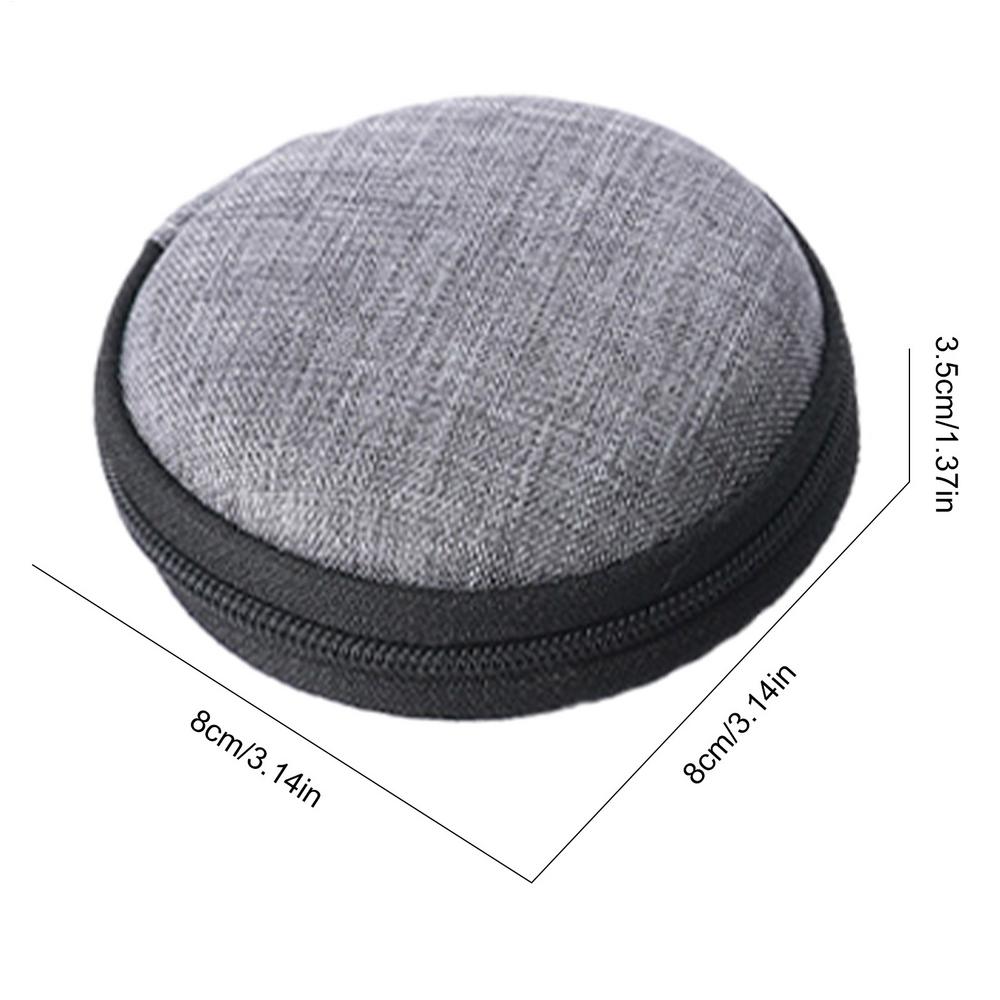 Mini EVA Storage Bag Pouch Carrying Bag Zipper Earphone Case For Airpod Earphone/Phone/Charging Cable Digital Accessories