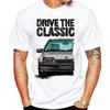 Conduce el Clásico Opeles Kadett E Modelo Tardío Camiseta Hombre Manga Corta Blanco Vintage Casual Genial Camisetas para Chicos Tops para Hombre