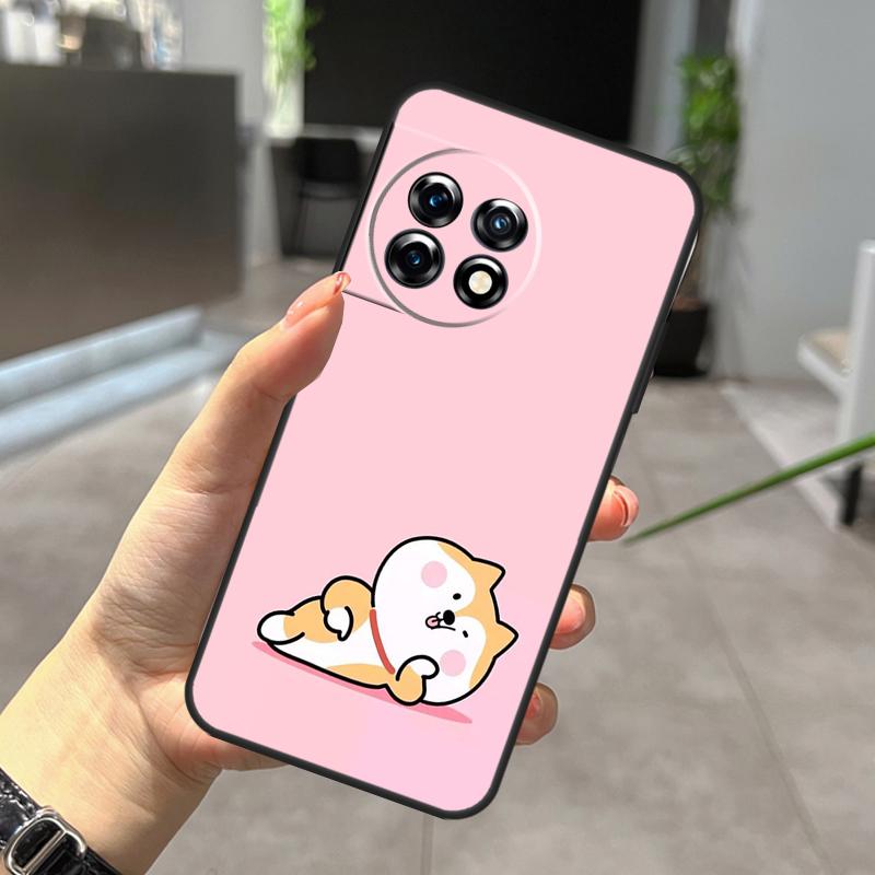 Animal Shiba Inu Case For OnePlus Nord CE 5 2 3 4 Lite N20 N30 OnePlus 15 13 12 R 11 10 9 Pro 8T 10T 10R Cover