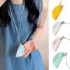 Pu Leather Anti-loss Pendant Lanyard Key Bag New Moon Key Case  Women