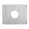 4‑17/32 tommers aluminiumsoverfresbord innsatsplate for 625 624 for Bosch 1611 1615 for FEINRT 1800 for