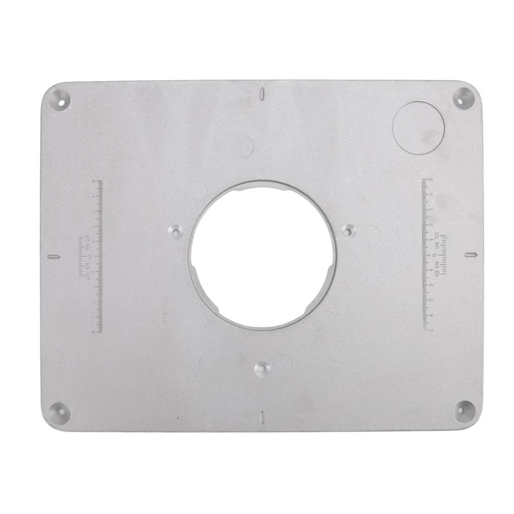 4‑17/32 tommers aluminiumsoverfresbord innsatsplate for 625 624 for Bosch 1611 1615 for FEINRT 1800 for