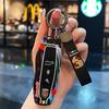 Funda de Llave de Coche Cubierta de Mando a Distancia Inteligente para Porsche Macan 718 Cayenne Panamera 911 Taycan Llavero MARTINI Accesorios de Estilo para Coche