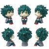 4Pcs/Set Anime My Hero Academia Action Figures Midoriya Izuku Bakugou Katsuki Todoroki Shouto Ochaco Uraraka Kirishima Model Toy Poseable Articulated