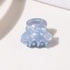 Small Hair Claw Jelly Color Hair Styling Clip Mini Size Updo Shark Hair Claw Versatile Hair Accessory