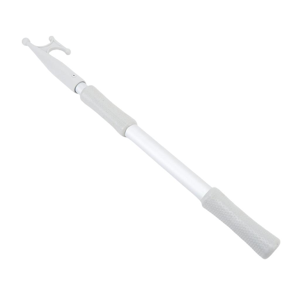 Telescoping Boat Hook Pole Non Slip Rubber Scratch Proof Telescopic Aluminum Pole Boat Hook