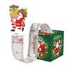 Christmas Money Box Pull-out Cash Gift Box DIY Holiday Money Gift Box with Transparent Bags Christmas Money Holder Pull Box for Kids Adults