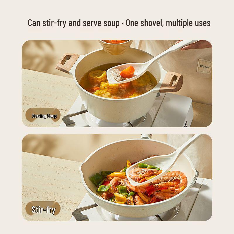 High-Temperature Resistant Multifunctional Silicone Spatula & Ladle for Kitchen and Baby Food