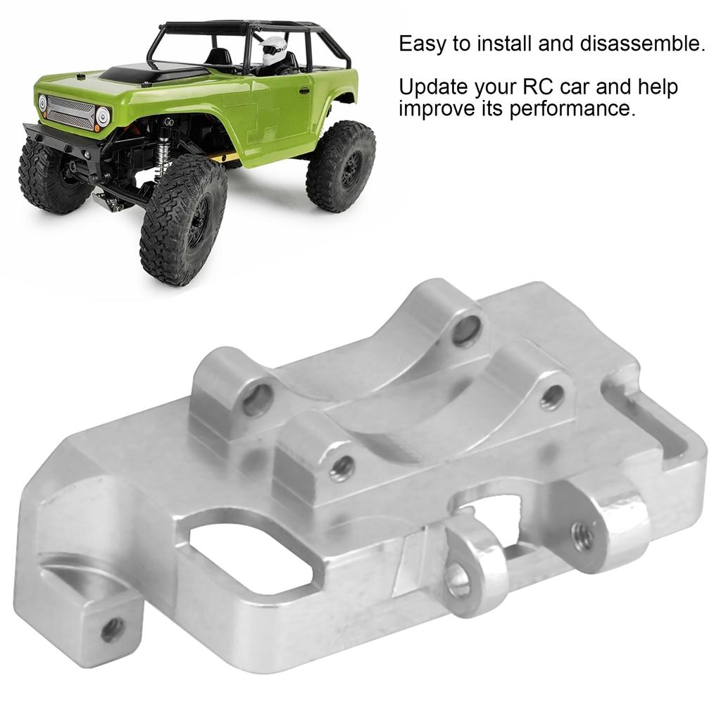 Aluminium Steering Gear Fixed Mount Servo Mount Bracket for SCX24 90081 1Celsius24 RC Car