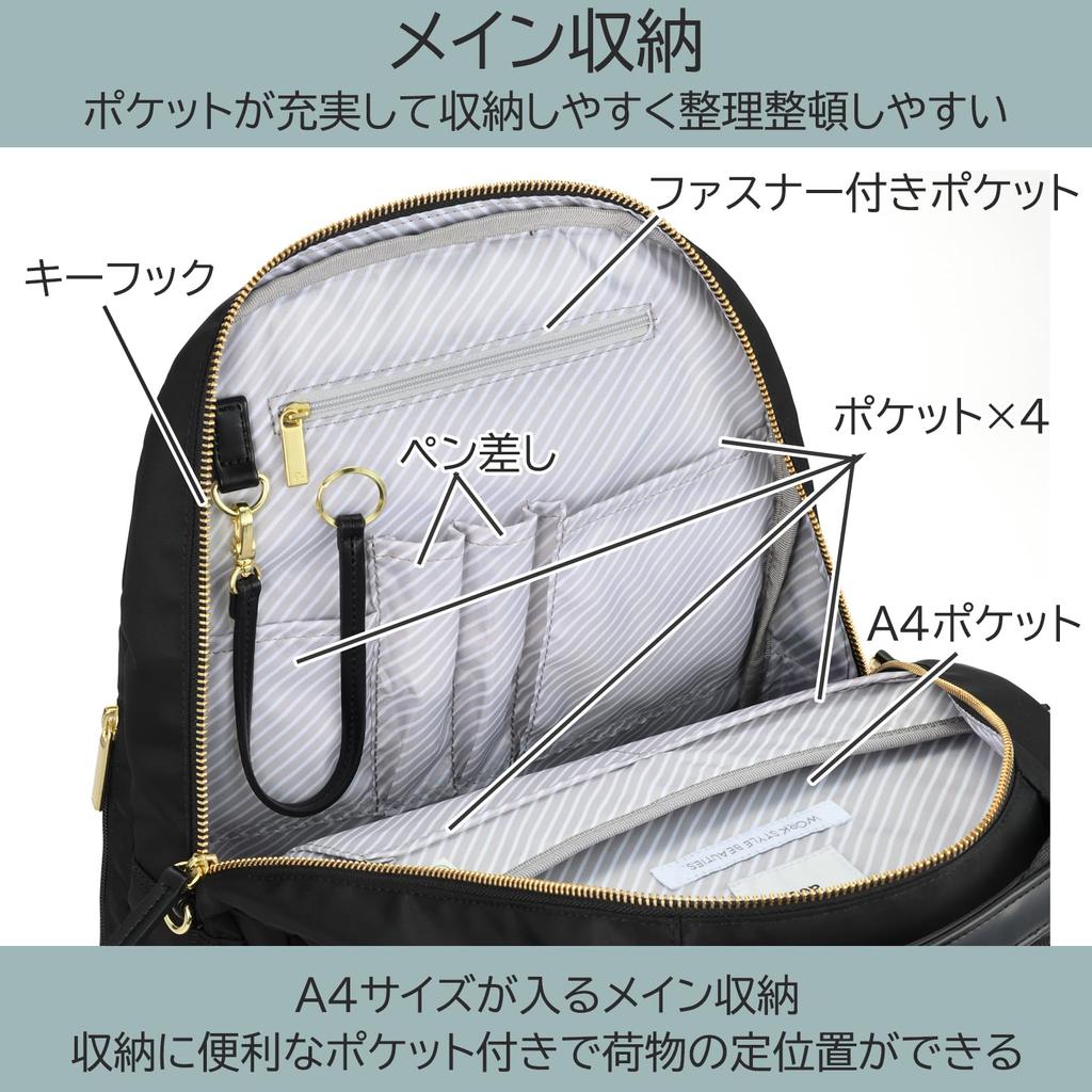 Ace Gene Business-Rucksack, Ace Fit'em, Damen, für A4-Ordner und 14,0-Zoll-Laptop, Nein. 68683