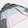Fila Oryginalna kurtka wiatrówka w bloki kolorów ciepła outdoorowa damska kurtki chmurnoszara F11W539702F-DY