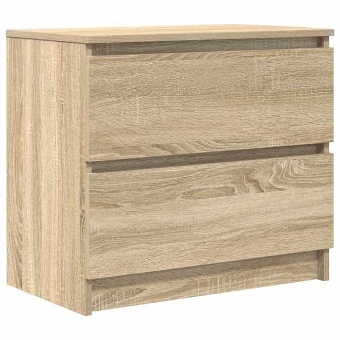 VidaXL Meuble TV chêne sonoma 60x35x54 cm bois d'ingénierie, support TV, meuble hifi, centre de divertissement, buffet TV, 861780