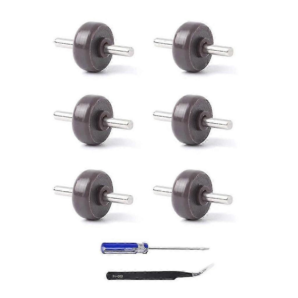 Widened Rollers And Axles Wheels Direct Drive Head For V6 V7 V10 V11 Series Vacuum Cleaner Wheels P