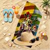 Fantasy film Print Beach Towel, Versatile Lightweight Absorbent Beach Towel for Pool Surf Yoga Bathroom, Perfect Birthday Holiday Gift