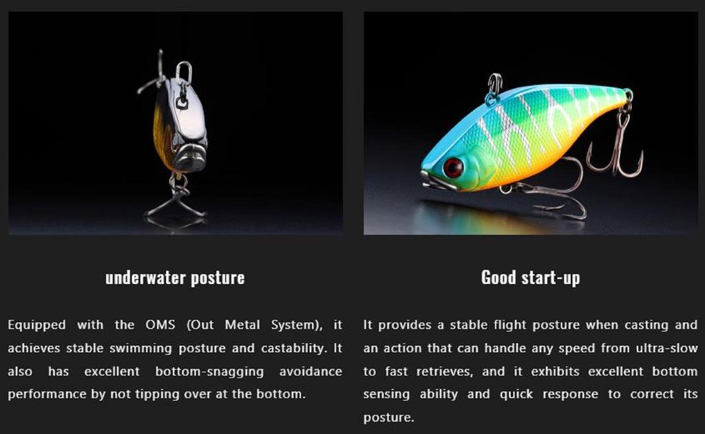 Jackall TN 60 Regular Vibration Lure HL Peacock (8395)