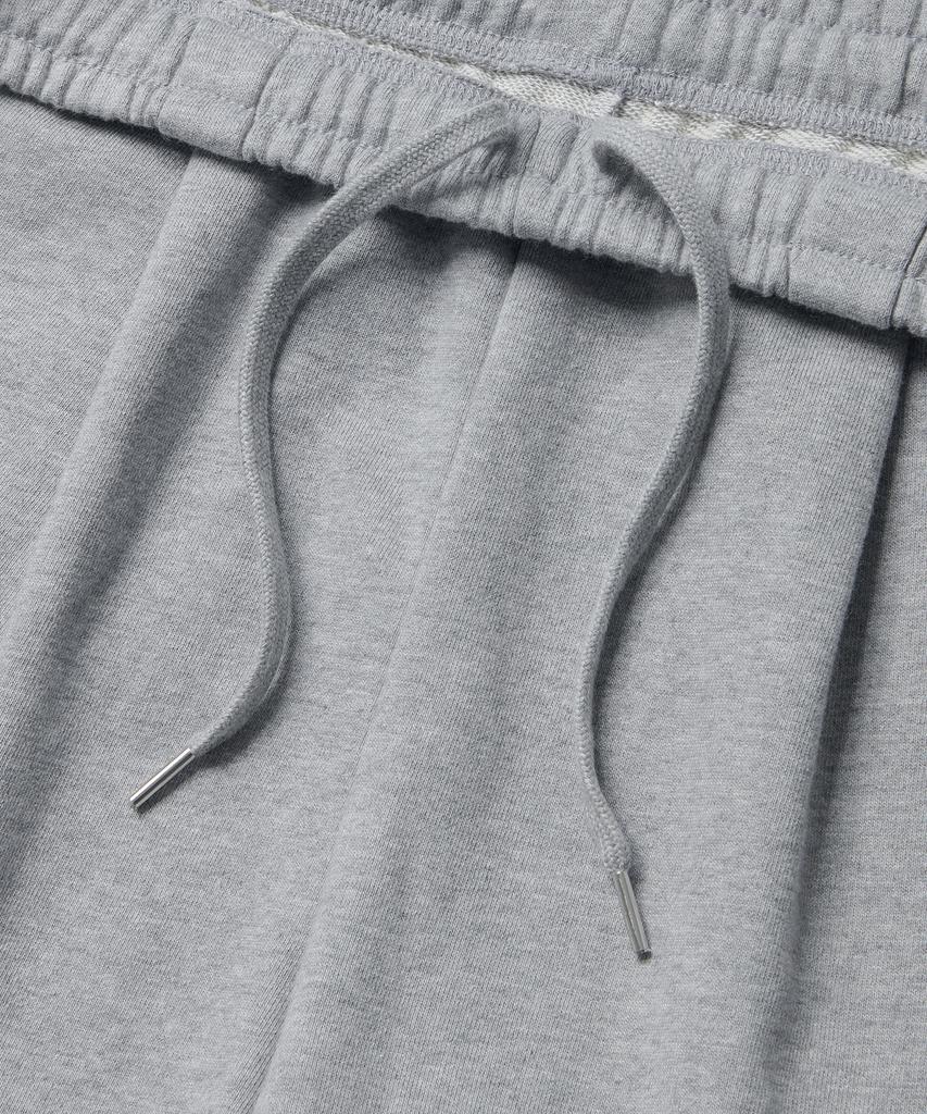 MUSINSA STANDARD One-Pleat Wide Lounge Sweatpants [Medium Grey]