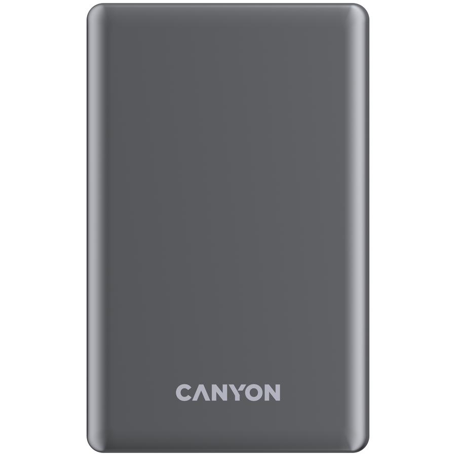 CANYON Powerbank OnPower 505 slim Magsafe 5000 mAh PD20W Grafite
