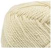 Hamanaka Pure Wool Medium-Fine Yarn, Col. 2, Cream, 40g, Approx. 160m, Pack of 5, 0012