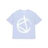 Li-Ning Disney Co-Branded Sport Fashion Series Themed Print Loose-Fit Round Neck T-Shirt Women Tops Blue AHSR342-3