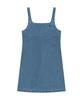 Malittepeulangsowajeobeo W Denim Sleeveless Dress Light Blue