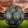 African Zebra Emblem Round Football Size 5 Adult Ball Suitable for Training Matches and Outdoor Team.