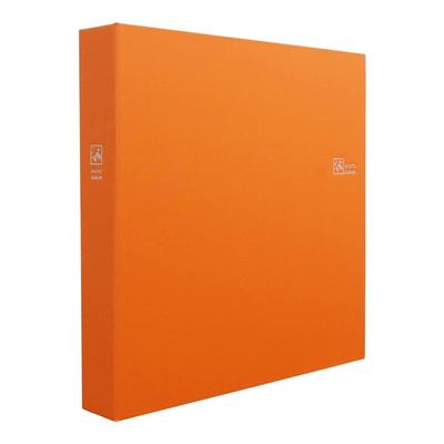 Online Limited Therapy Color 6-sided Pocket Album L Size 480 Sheets Storage Refresh Orange