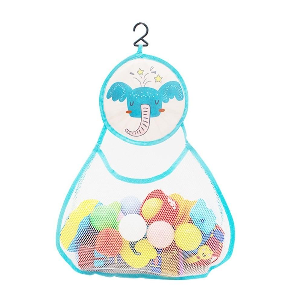 Mesh Bathroom Storage Organizer Waterproof Cloth Hanging Mesh Storage Bag for Baby Kids