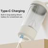 USB Rechargeable Electric Cup Stainless Steel Coffee Stirring Cup 316 Rotating Coffee Milk Juice Water Cup Birthday Gift