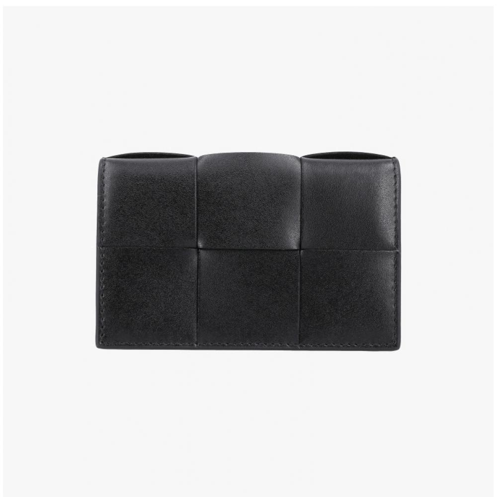 Bottega Veneta Intrecciato Maxi Cassette Business Card Wallet 679849 V47v2 8803