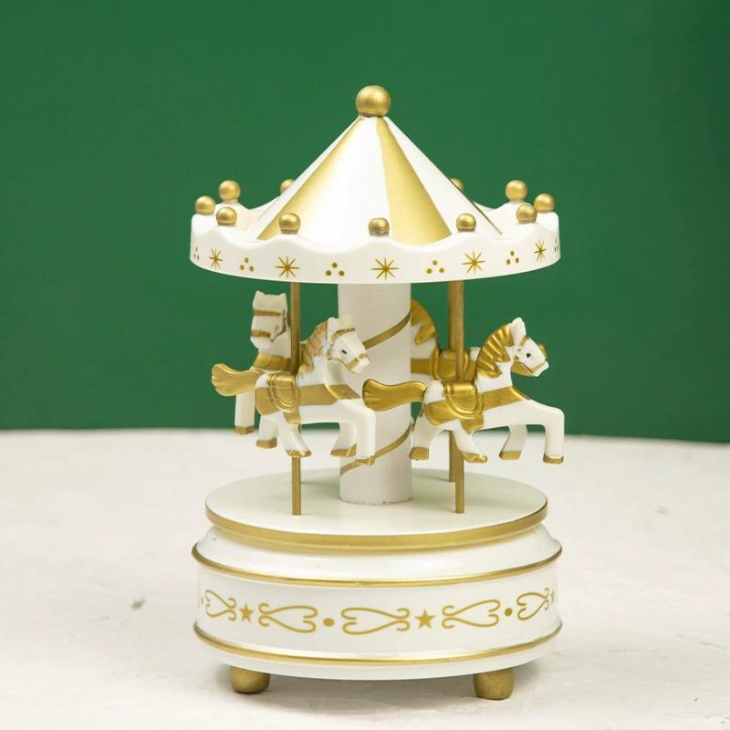 1PC Carousel Music Box - Vintage Classic Christmas New Year Birthday Valentine's Day Gift